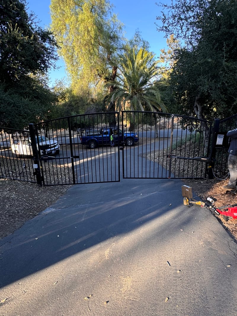Custom gate automation in Moreno Valley, California