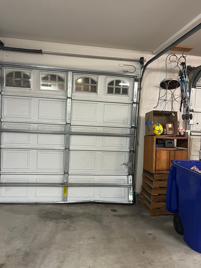 Garage door spring replacement in Upland, California